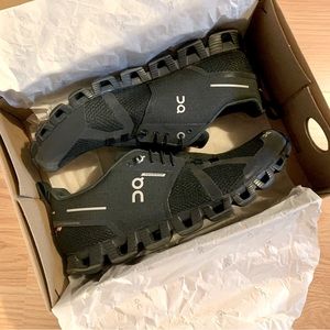 On Running Black Waterproof Shoes